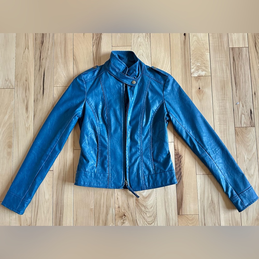 Jack 
Blue Moto Jacket